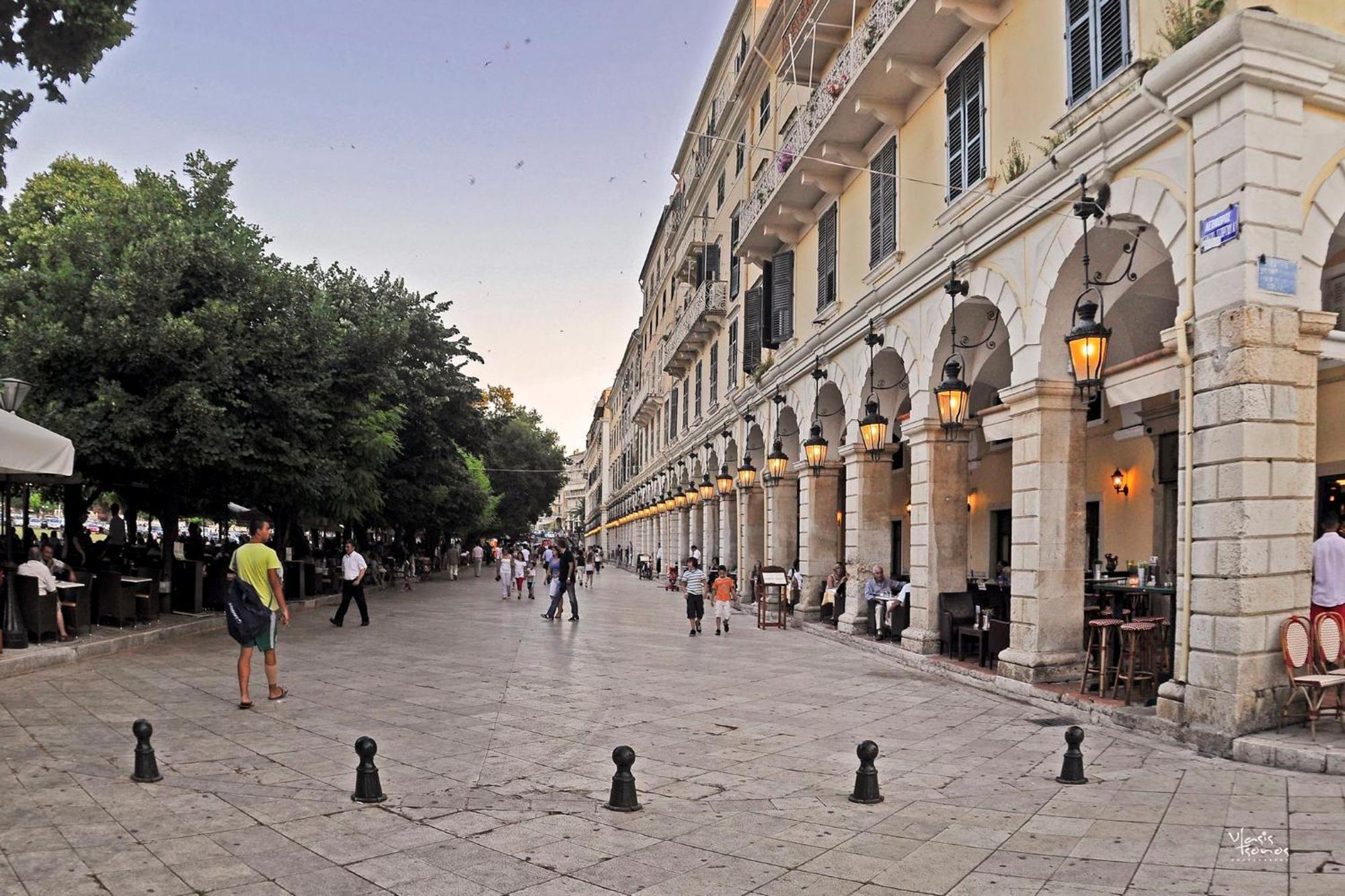 Fk Liston Apartment Corfu  Bagian luar foto