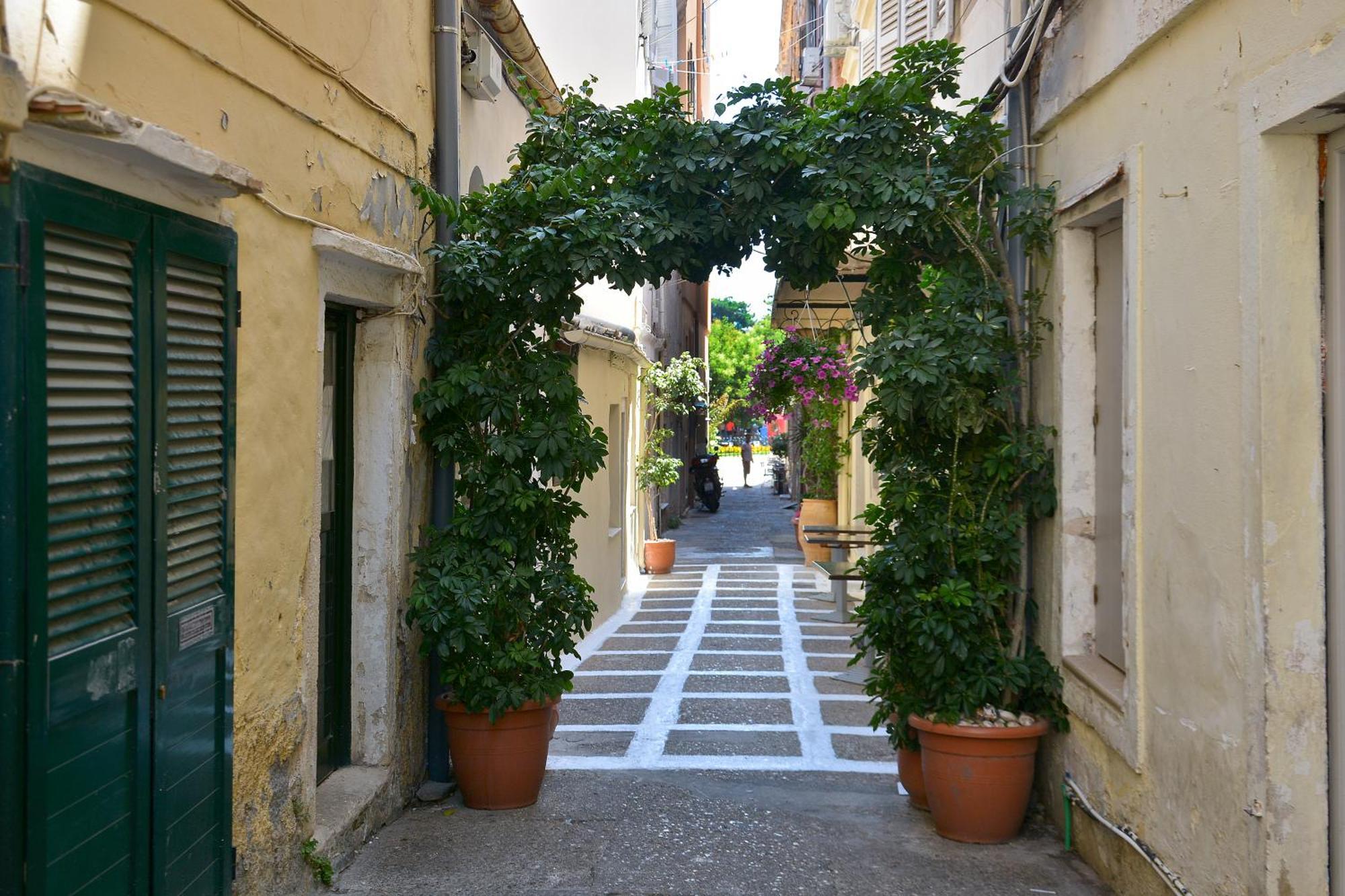 Fk Liston Apartment Corfu  Bagian luar foto