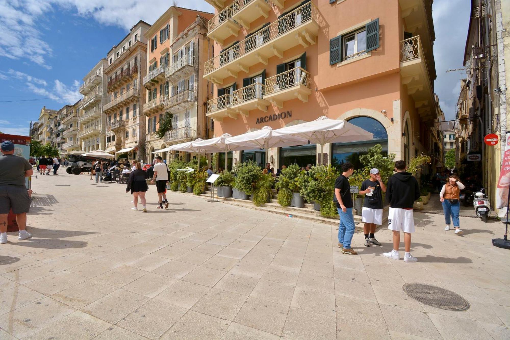 Fk Liston Apartment Corfu  Bagian luar foto